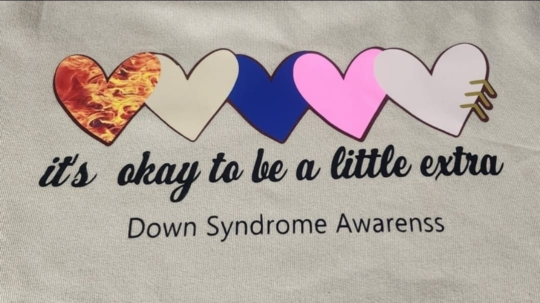 Hoodie for Down Syndrome awareness It’s okay to be a little extra.