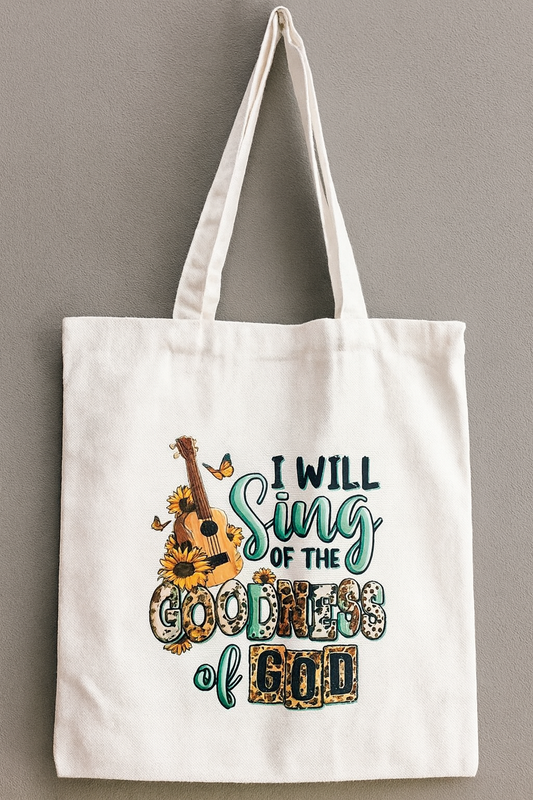 I Will Sing, Tote Bag